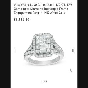 Vera Wang engagement ring